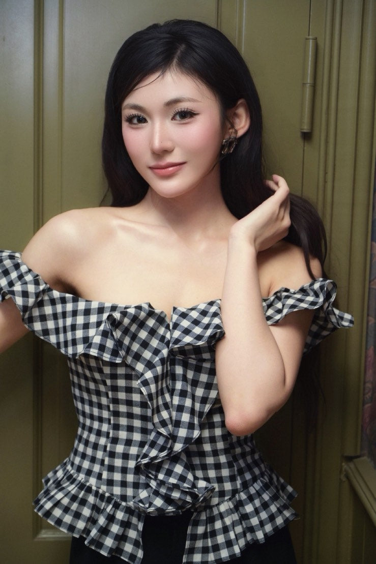 Poppy Peplum Top